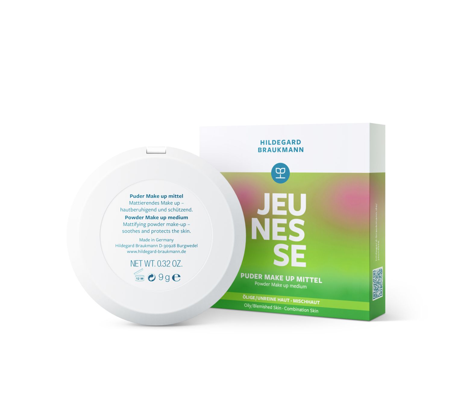 Puder Make up mittel