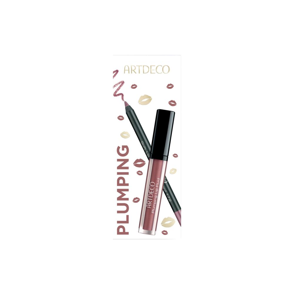 Plumping Lip Fluid & Soft Lip Liner waterproof Set