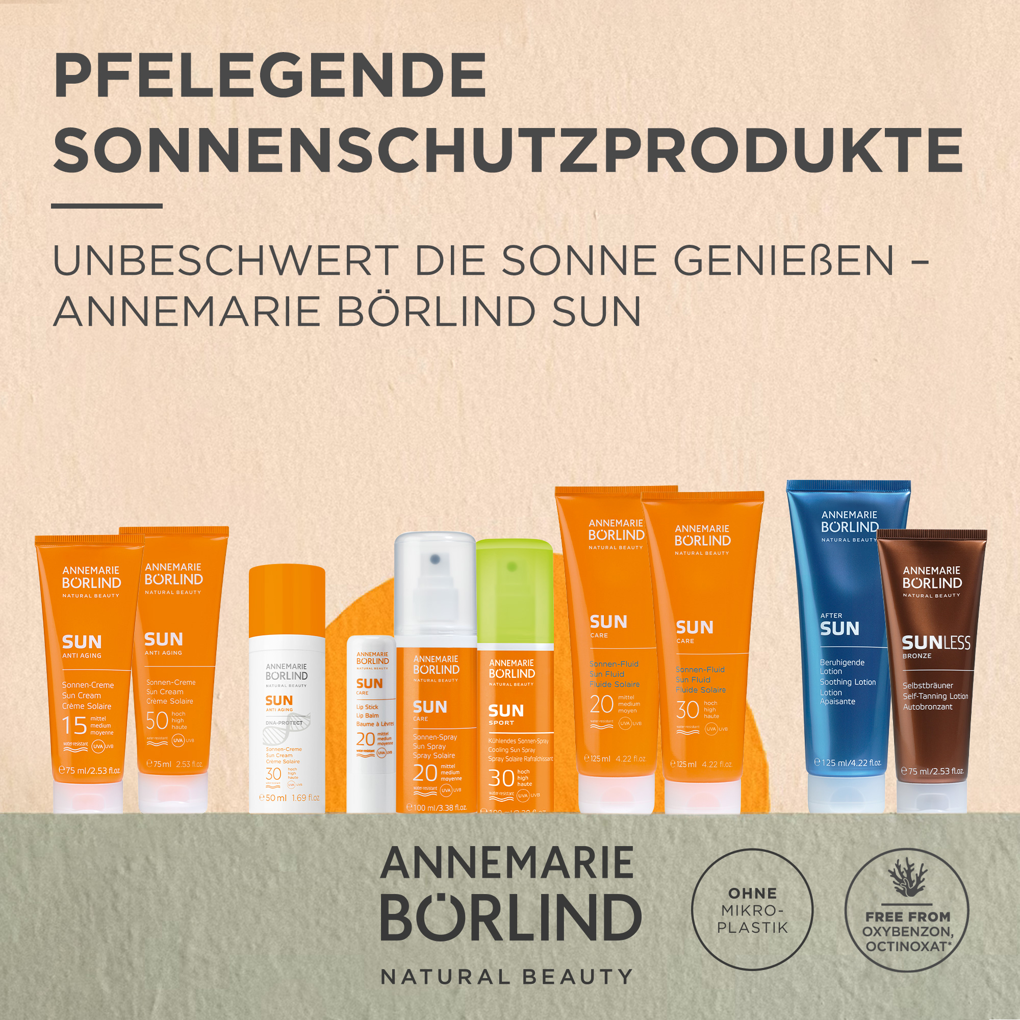 Sun Anti-Aging Sonnen-Creme LSF 15